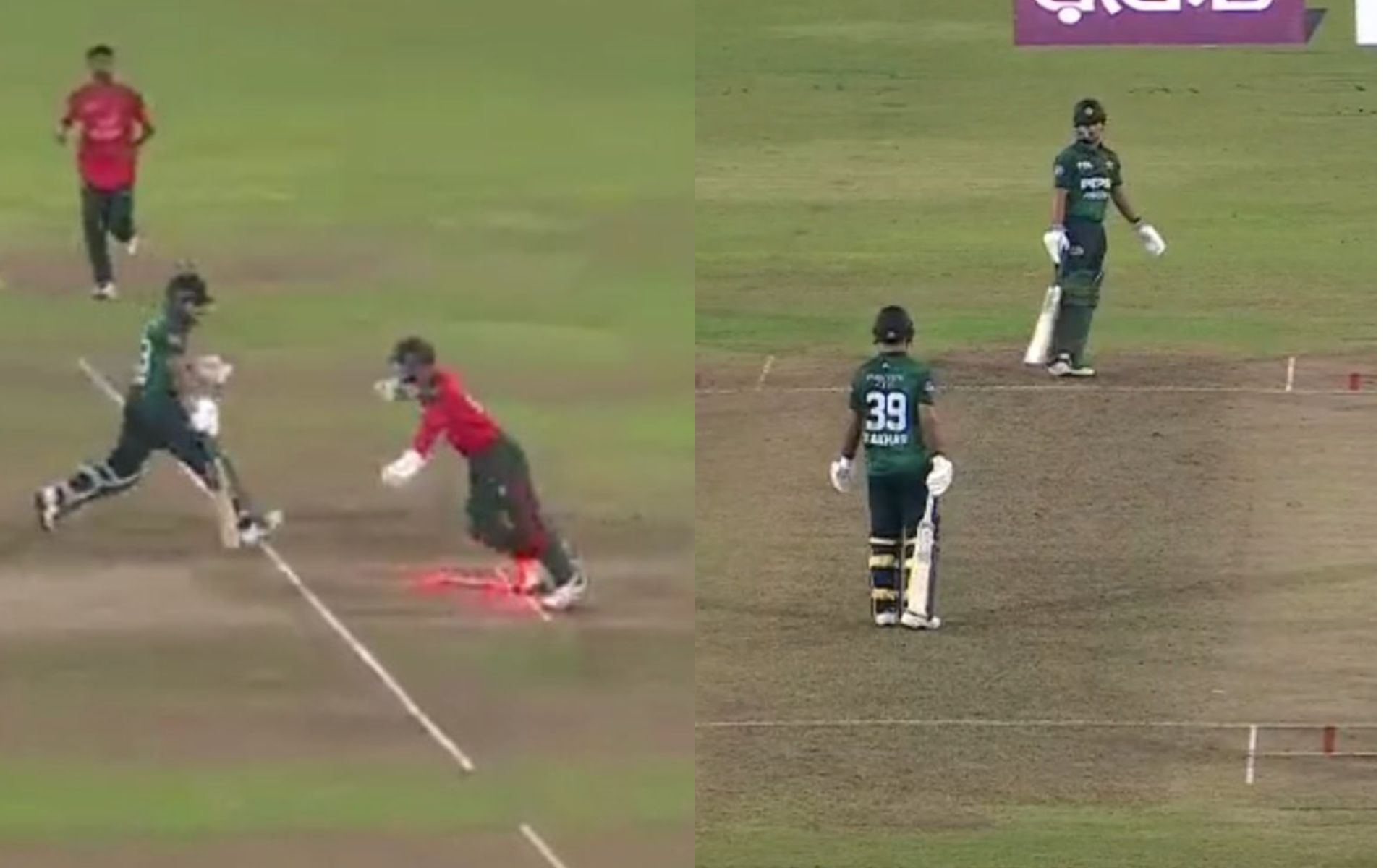 Saim Left Speechless As Fakhar Zaman's Brain-Fade Results In His Disastrous Run Out